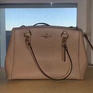 Pink coach bag
